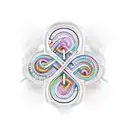 double helix family tree tattoo design idea