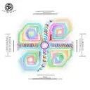 double helix family tree tattoo design idea