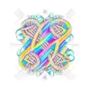 double helix family tree tattoo design idea