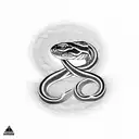 Snake hindu tattoo design idea