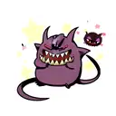 Gengar pokemon tattoo design idea