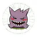 Gengar pokemon tattoo design idea