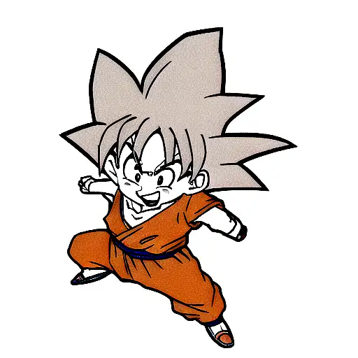 goku tattoo design idea