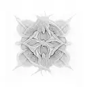 fractal tattoo design idea