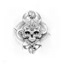 Memorial tattoo design idea