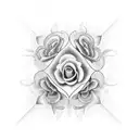 Memorial for Grandma tattoo design idea