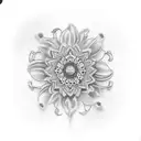 Memorial for Grandma tattoo design idea