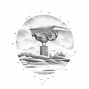 lake Erie  tattoo design idea