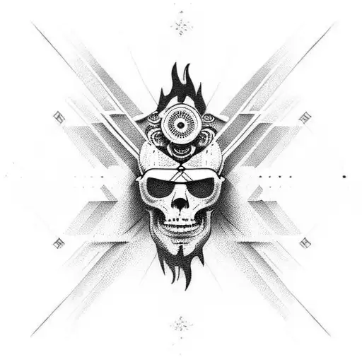 Inspirational quote tattoo design idea