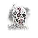 walking Dead lucille  tattoo design idea