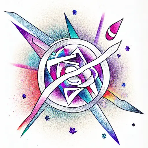 lsd  tattoo design idea