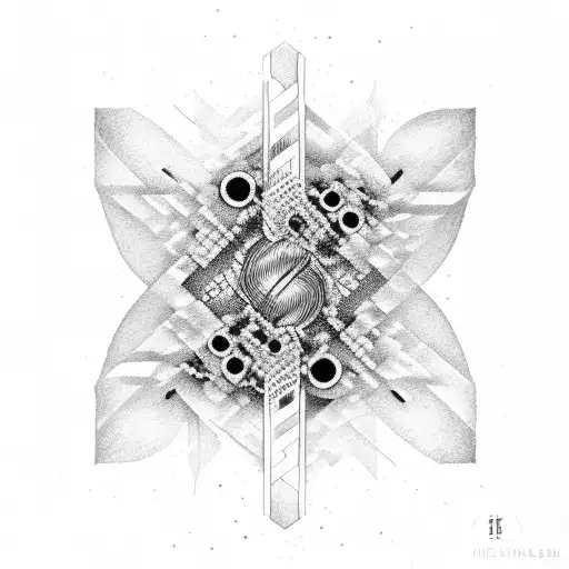 chromosome 18 tattoo design idea