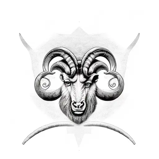 Aries, good intentions but always seen as the bad guy tattoo design idea