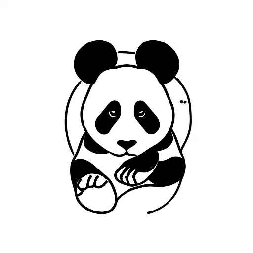 Tip 91 about simple panda tattoo super cool  indaotaonec