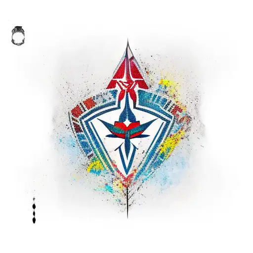 arrowhead tattoo design idea