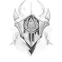 arrowhead tattoo design idea