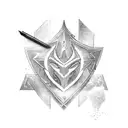 arrowhead tattoo design idea