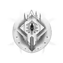 arrowhead tattoo design idea