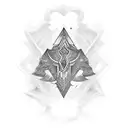 arrowhead tattoo design idea