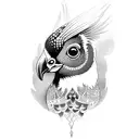 quail tattoo design idea