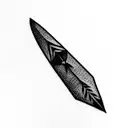 arrowhead tattoo design idea