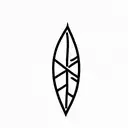 arrowhead tattoo design idea