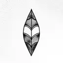 arrowhead tattoo design idea