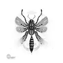 locust tattoo design idea