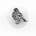 quail tattoo design idea