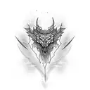 arrowhead tattoo design idea