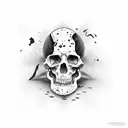 robbery tattoo design idea