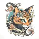 pussy tattoo design idea