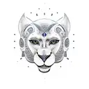 sekhmet got tattoo design idea