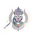 sekhmet got tattoo design idea