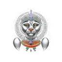 sekhmet got tattoo design idea