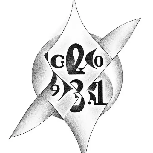 Create a tattoo that combines the numbers '2012' with casino symbols tattoo design idea