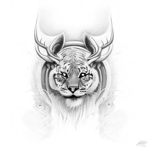 wildlife tattoo design idea