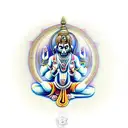 lord hanuman praying to lord sri ram with pure devotion realistic tattoo design tattoo design idea