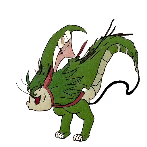 haku dragon drom studio ghibli tattoo design idea