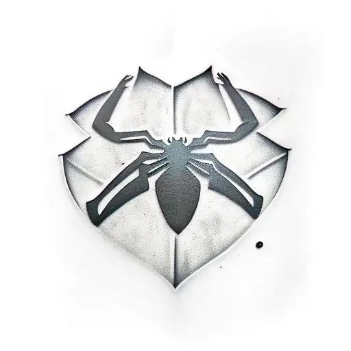 Spiderman tattoo design idea