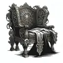 escanors throne tattoo design idea