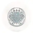 Tattoo: containing a shield will have a circular shape to frame the mermaid. You can give it an ancient or medieval styl tattoo design idea