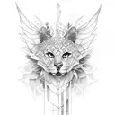 flute tattoo design idea