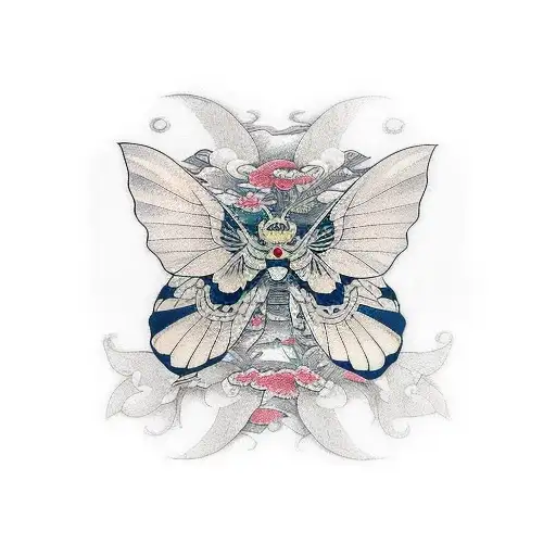 shinobu Butterflys tattoo design idea
