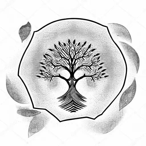 Tree of Life tattoo design idea