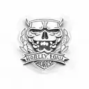 Harley Davidson Logo  tattoo design idea