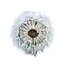 Dandelion tattoo design idea