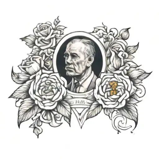 mum and dad memorial tattoo tattoo design idea