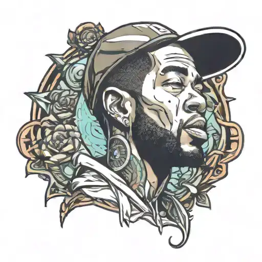 Kid cudi tattoo design idea
