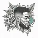 Kid cudi tattoo design idea